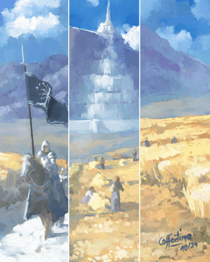 Les champs du Pelennor - Tolkien – Image 2