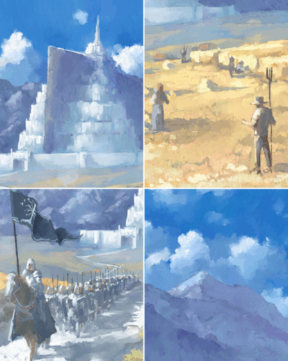 Les champs du Pelennor - Tolkien – Image 3