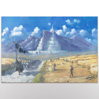 Les champs du Pelennor - Tolkien