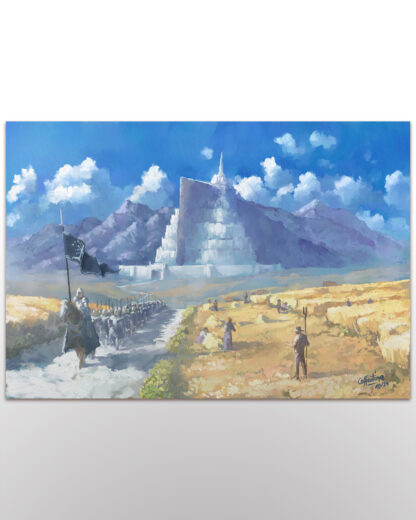 Les champs du Pelennor - Tolkien